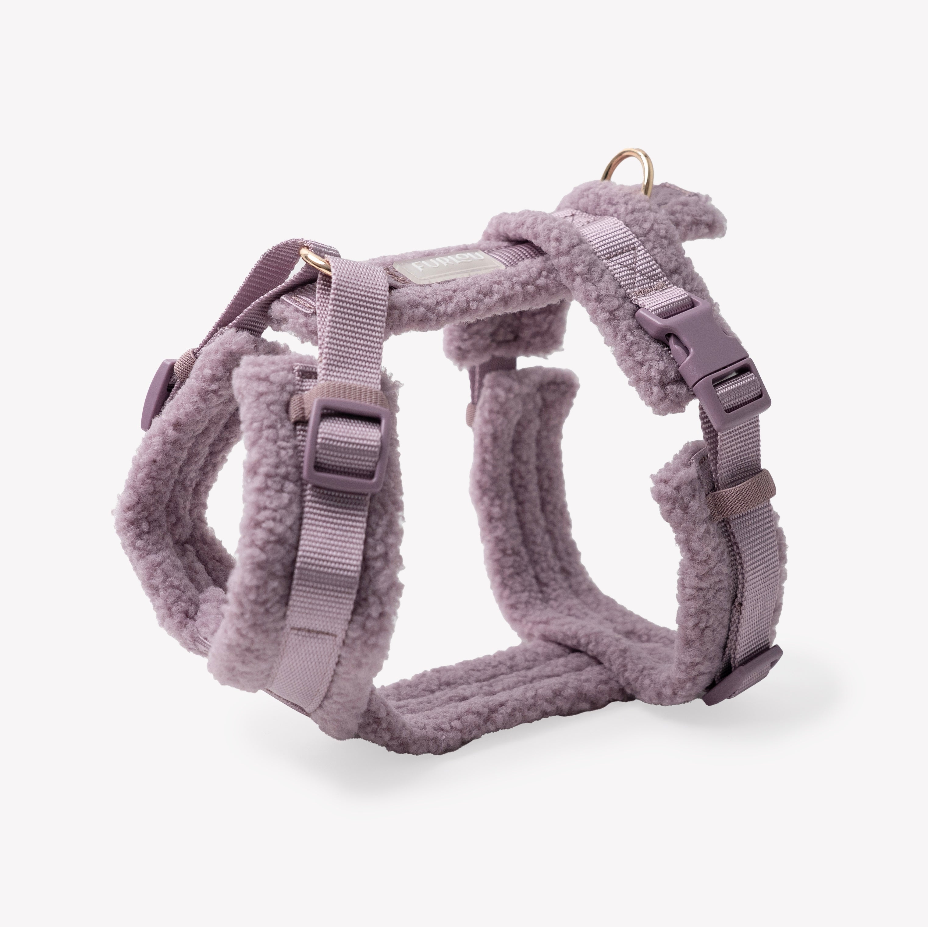 Lilac Sherpa Dog Harness