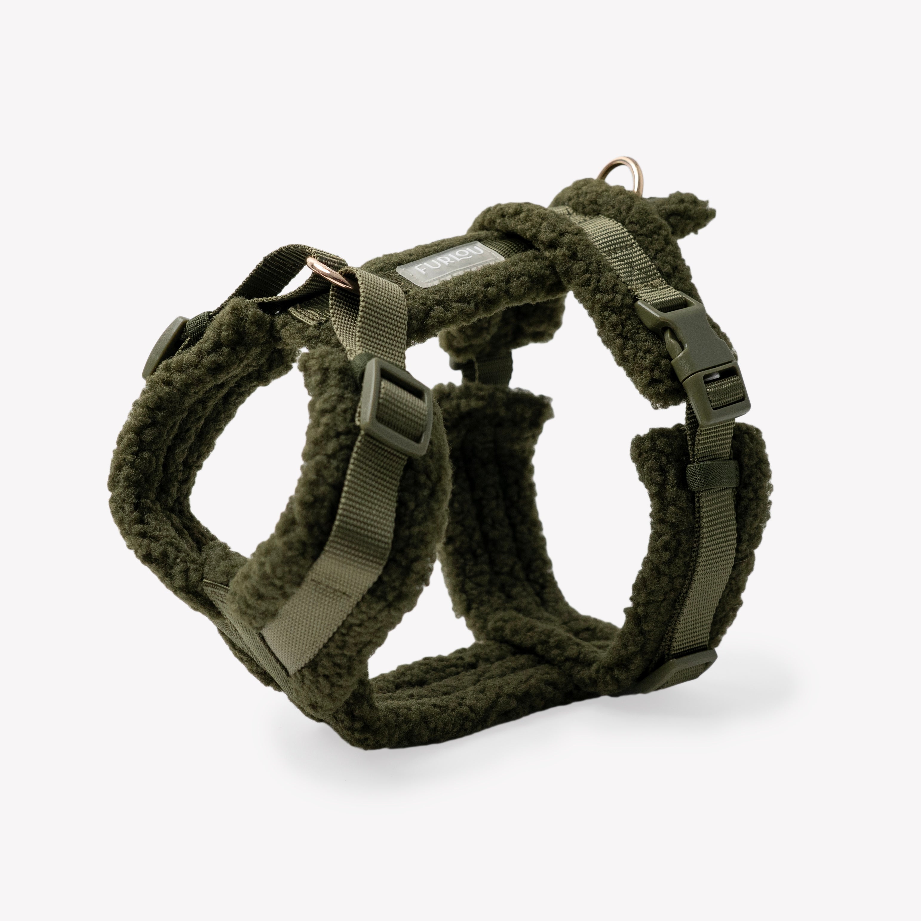 Moss Green Sherpa Dog Harness