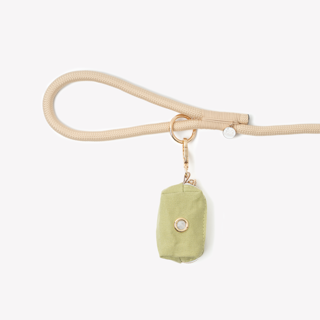 Green Dog Poop Bag Holder