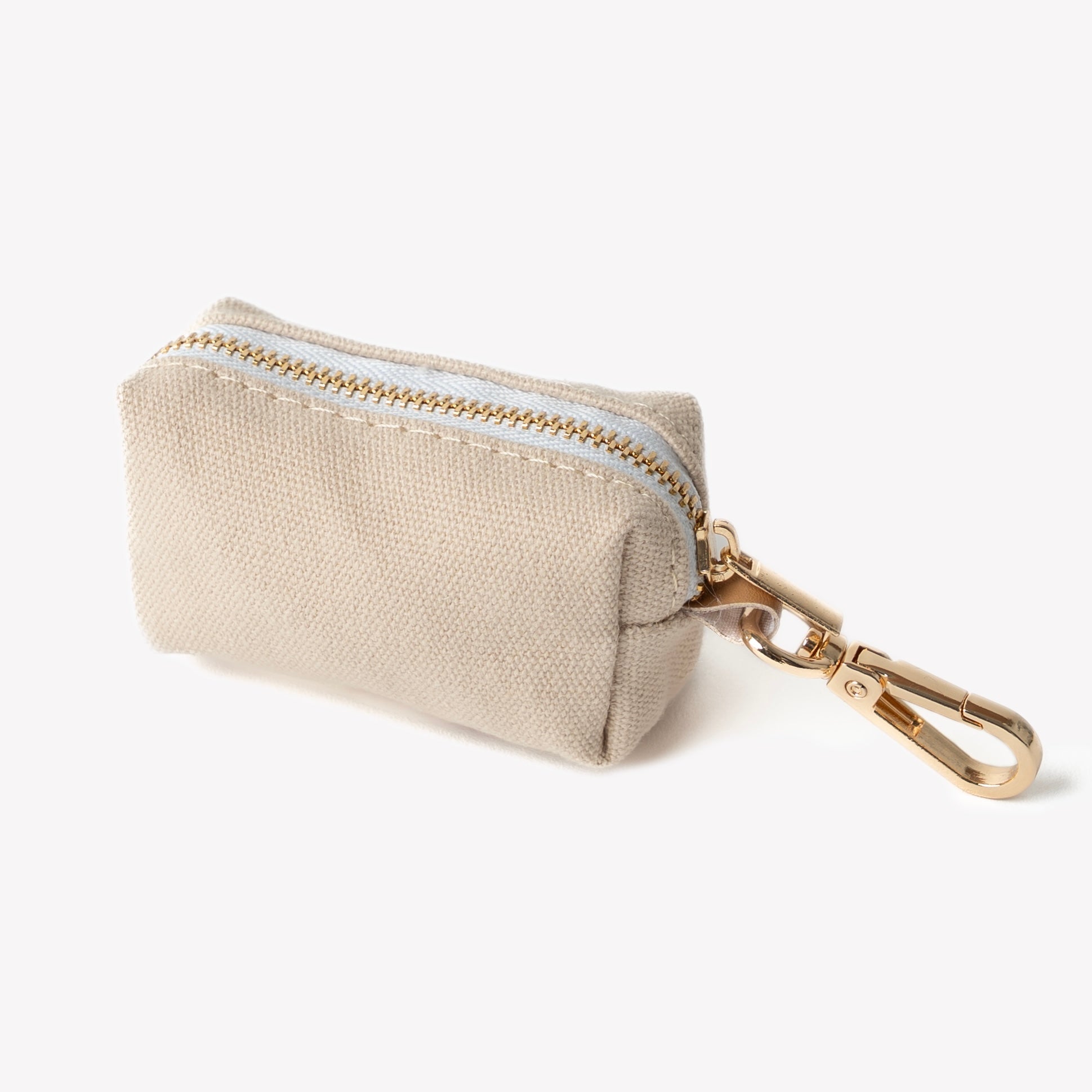 Tan Dog Poop Bag Holder
