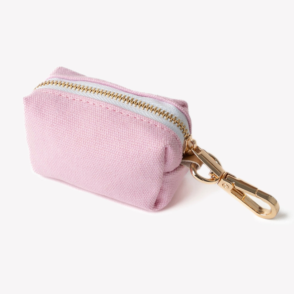 Pink Dog Poop Bag Holder