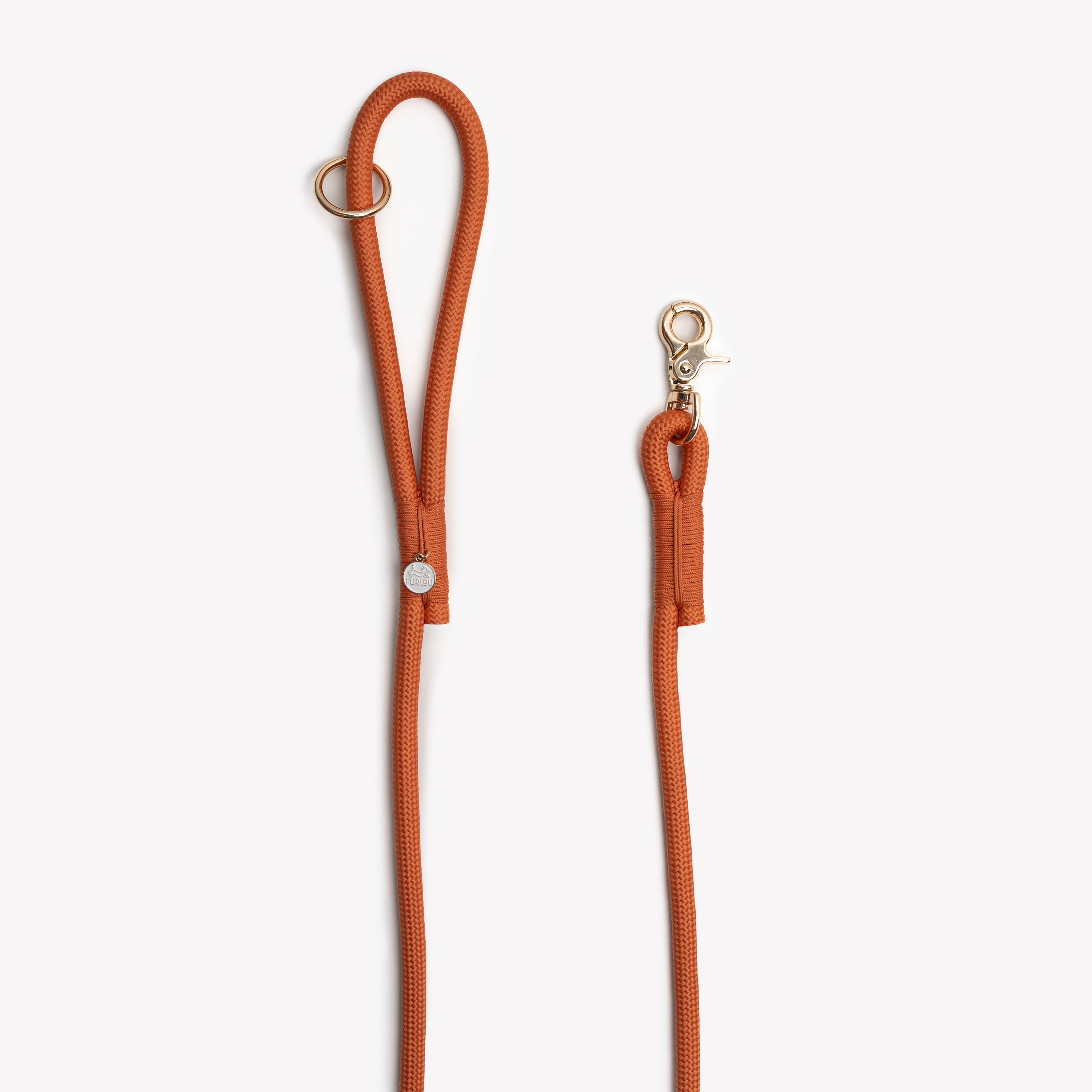 Terracotta Braided Rope Dog Leash