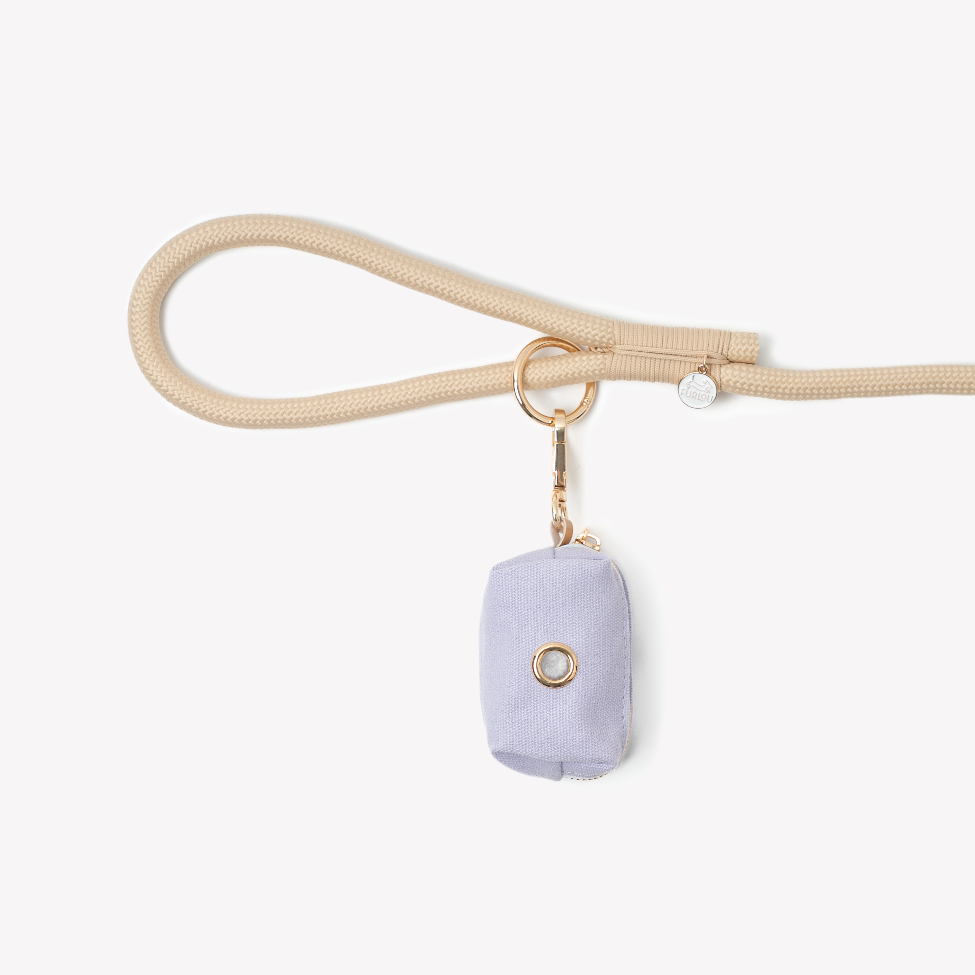 Lavender Dog Poop Bag Holder