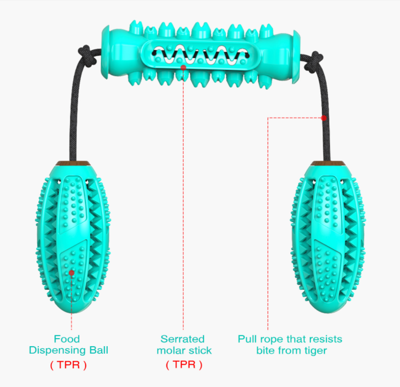 The Luna Dental Toy™ — Rubber Teeth Cleaning Chew