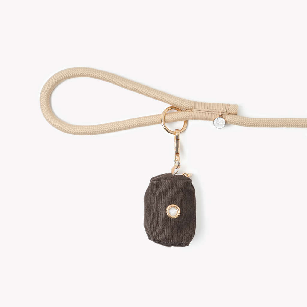 Brown Dog Poop Bag Holder