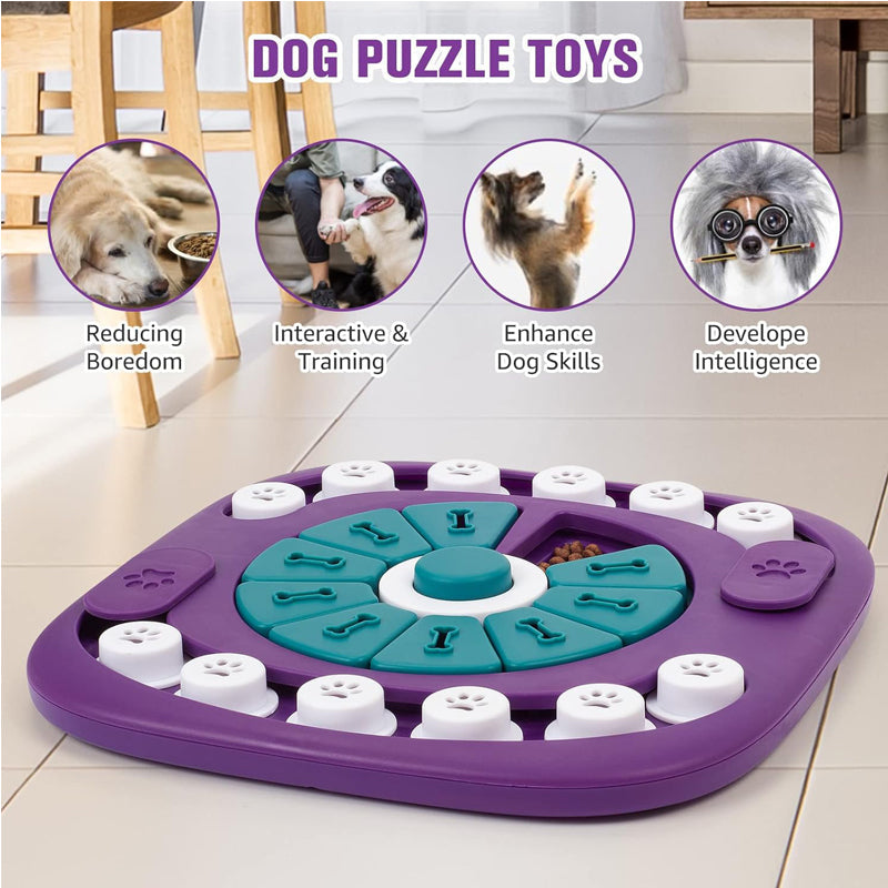 The Luna Puzzle™ — Interactive Mental Enrichment Dog Toy