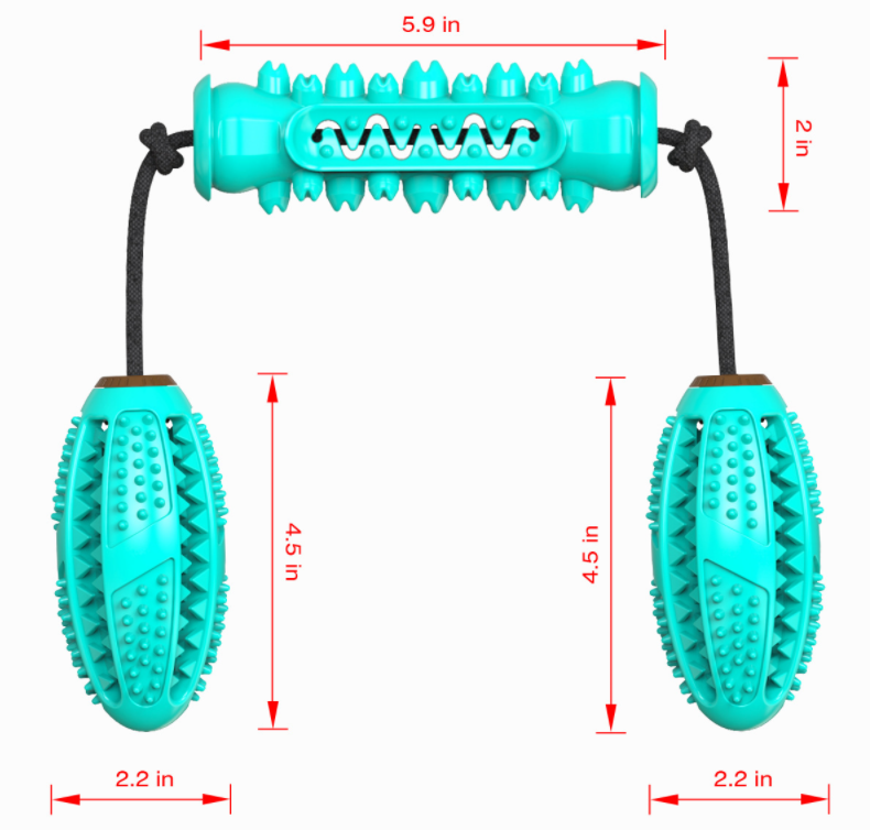 The Luna Dental Toy™ — Rubber Teeth Cleaning Chew