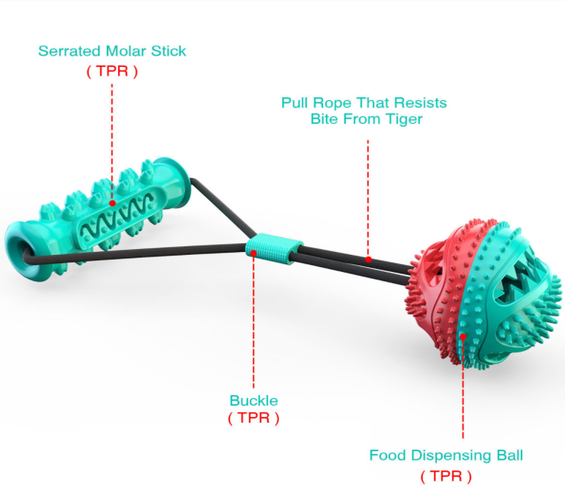 The Luna Dental Toy™ — Rubber Teeth Cleaning Chew