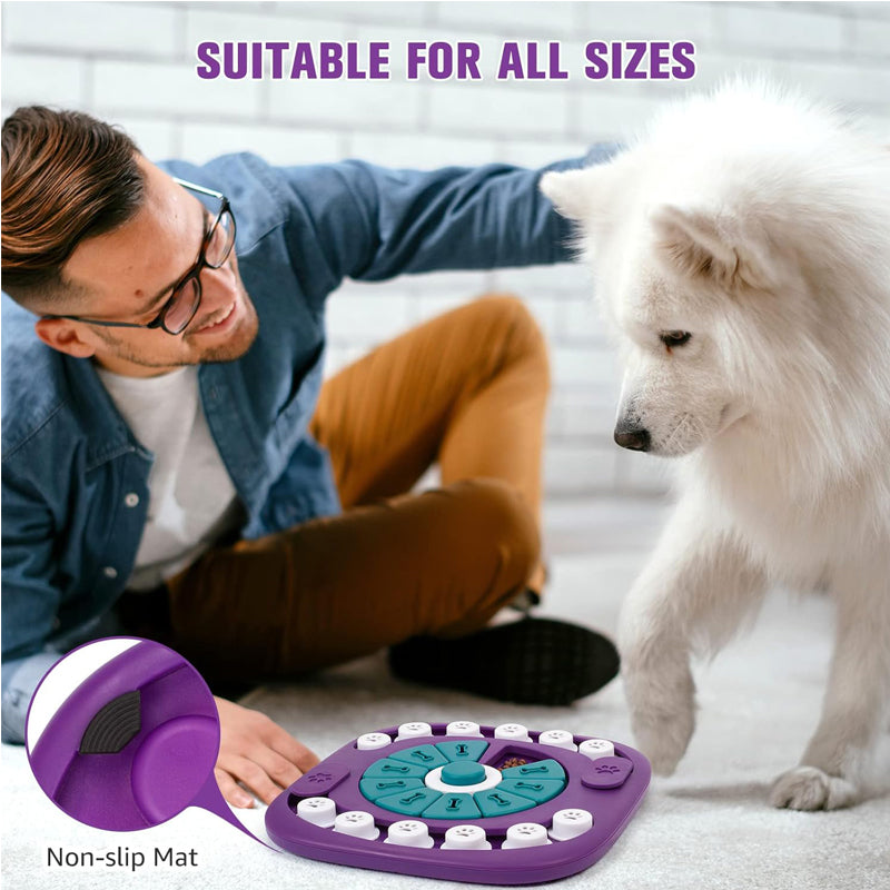 The Luna Puzzle™ — Interactive Mental Enrichment Dog Toy