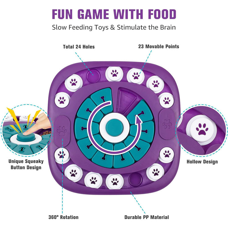 The Luna Puzzle™ — Interactive Mental Enrichment Dog Toy