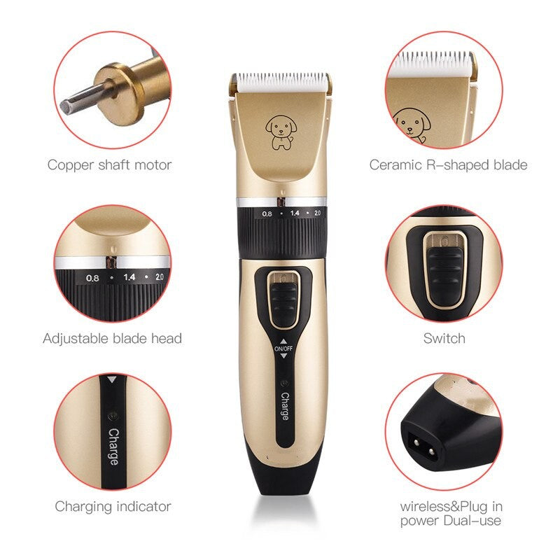 The Luna Trimmer™ — Professional Pet Grooming Clippers