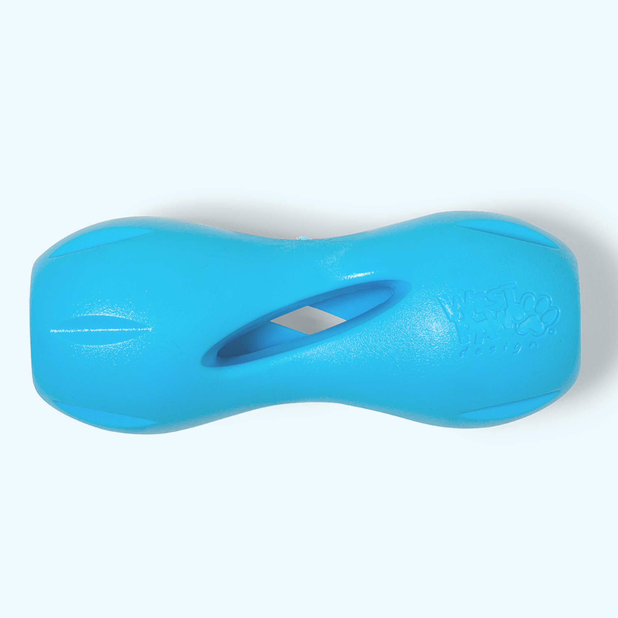 Qwizl treat dispensing chew toy — hollow stick