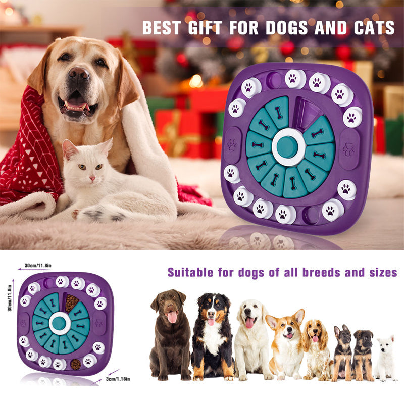 The Luna Puzzle™ — Interactive Mental Enrichment Dog Toy