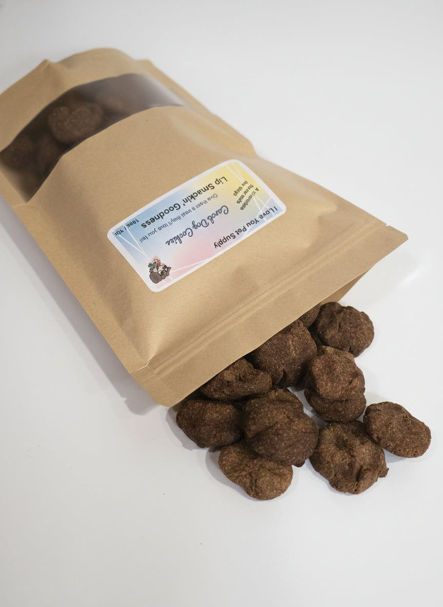 Carob Dog Cookies — The Dog-Safe "Chocolate" Treat