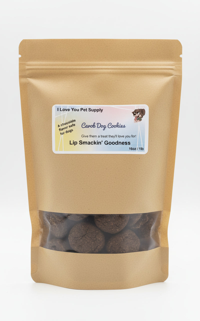 Carob Dog Cookies — The Dog-Safe "Chocolate" Treat