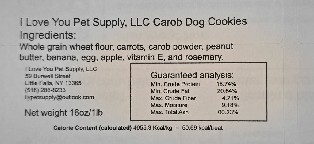 Carob Dog Cookies — The Dog-Safe "Chocolate" Treat