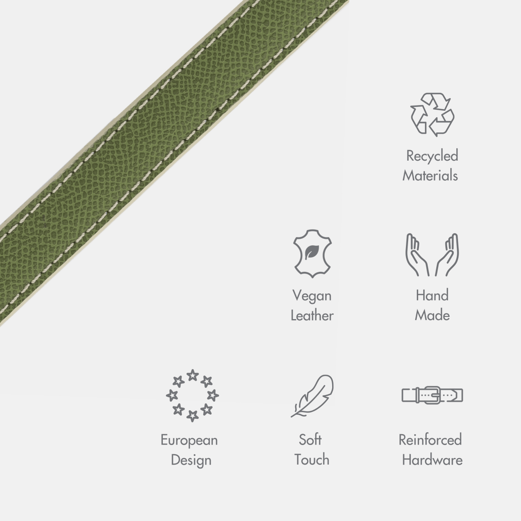 Leash 4ft - Vegan Leather - Copenhagen